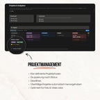 Notion Template für Fotografen & Videografen