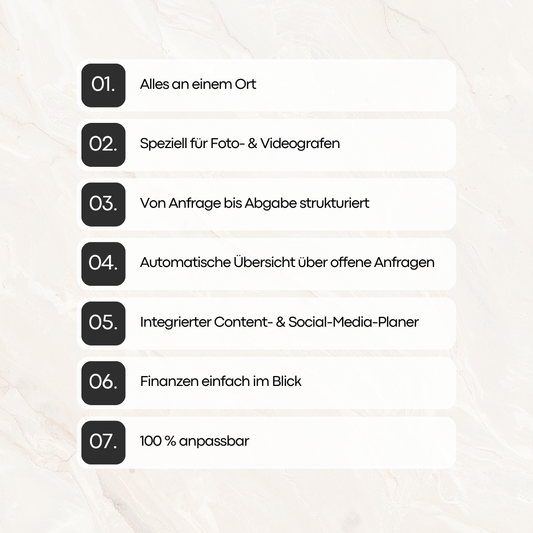 Notion Template für Creator