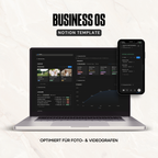 Notion Template für Fotografen & Videografen